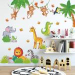 Animal-themed Children's Room Wall Stickers