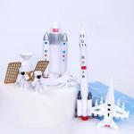 Rocket Toy Series - Space Rocket and Plane Set