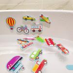 Bath Foam Boat Cars - Educational Water Play for Toddlers