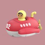 Wind Up Submarine Bath Toy for Fun Water Play