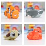 Float, Spray, and Squeeze Finding Fish Bath Toys