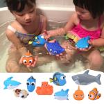 Float, Spray, and Squeeze Finding Fish Bath Toys