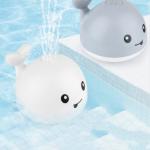 Interactive Light-Up Water Spray Ball Toy for Bath Time Fun