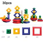 Building Blocks Construction Set - Build Amazing 3D Pyramids