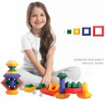 Building Blocks Construction Set - Build Amazing 3D Pyramids