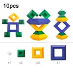 Building Blocks Construction Set - Build Amazing 3D Pyramids