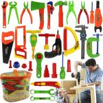 Repair Tools Toolbox Kit - Educational Toy Set for Kids