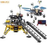 Space Model Building Blocks Kits - City Rockets, Space Shuttle, Mars Rover - 1098pcs