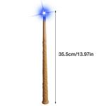 Light-Up Wizard Wands - Magical Costume Accessories for Kids