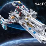 Space Battleship Aircraft Fighter Building Blocks - 8-in-1 Set, 941pcs