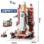 Rocket Launching Model Building Blocks - Space Toys