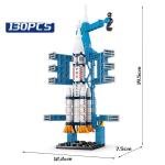 Rocket Launching Model Building Blocks - Space Toys