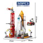 Rocket Launching Model Building Blocks - Space Toys