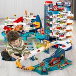 Race Tracker Railcar Dinosaur Park: Educational Toy Set