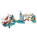 Race Tracker Railcar Dinosaur Park: Educational Toy Set