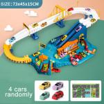 Race Tracker Railcar Dinosaur Park: Educational Toy Set