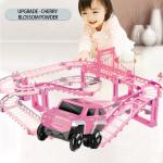 Race Tracks for Boys: Construction Vehicle Flexible Track Set