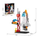 Space Rocket Launch Center Puzzle - Mini Building Blocks Kit