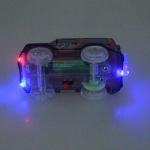 Race Tracker Glow Set - 5 LED Light Track Car with Flexible Design