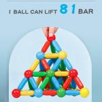 Magnetic Construction Sticks and Balls Building Blocks Set