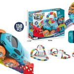 Rechargeable Race Track Cars: Thrilling Adventures with LED Light-Up Action