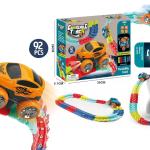 Rechargeable Race Track Cars: Thrilling Adventures with LED Light-Up Action