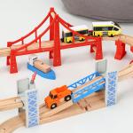 Wooden Race Track Railway Set: Classic and Timeless Toy for Kids