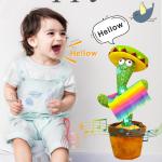 Cute Talking & Dancing Cactus Doll - Interactive Musical Toy