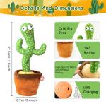 Cute Talking & Dancing Cactus Doll - Interactive Musical Toy