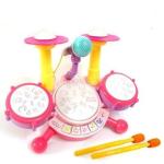 Children's Mini Piano Rack Drum - 2-in-1 Musical Toy for Kids