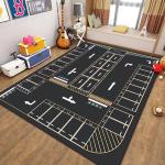 City Map Traffic Game Carpet/Mat