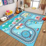 City Map Traffic Game Carpet/Mat