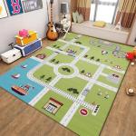 City Map Traffic Game Carpet/Mat