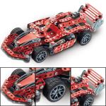 287-Piece High-Tech Metal F1 Racing Car Building Blocks - DIY Model