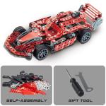 287-Piece High-Tech Metal F1 Racing Car Building Blocks - DIY Model