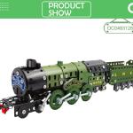 DIY Assemble Metal Block Steam Train - 232-Piece Set