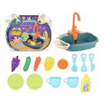 Electric Dishwasher Kitchen Toy for Kids - Pretend Play Set