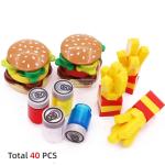 Mini Food Building Blocks Kitchen Toys for Creative Kids