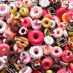 Cute Mini Candy Donut Bread Doll Food Kitchen Toys