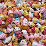 Cute Mini Candy Donut Bread Doll Food Kitchen Toys