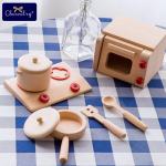 Kids' Wooden Cooking Toy Set - Fueling Imaginative Pretend Play