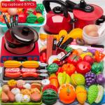 Cutting Fruit Kitchen Playset - Fun Kitchen Toys Set for Kids