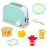 Wooden Kitchen Pretend Play Set - Imaginative House Play for Kids