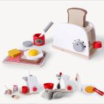 Wooden Kitchen Pretend Play Set - Imaginative House Play for Kids