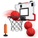 Foldable Basketball Stand for Kids: Portable and Adjustable Sports Toy