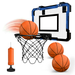 Foldable Basketball Stand for Kids: Portable and Adjustable Sports Toy