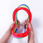 Sport Jump Ring Set Game - Fun Hoop Tossing Activity with 10 Hoops and Connectors