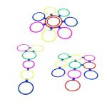 Sport Jump Ring Set Game - Fun Hoop Tossing Activity with 10 Hoops and Connectors