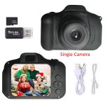 HD Dual-Camera Kids Camera - 2-Inch IPS Screen, USB Charging, Lanyard Included