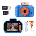 HD Dual-Camera Kids Camera - 2-Inch IPS Screen, USB Charging, Lanyard Included